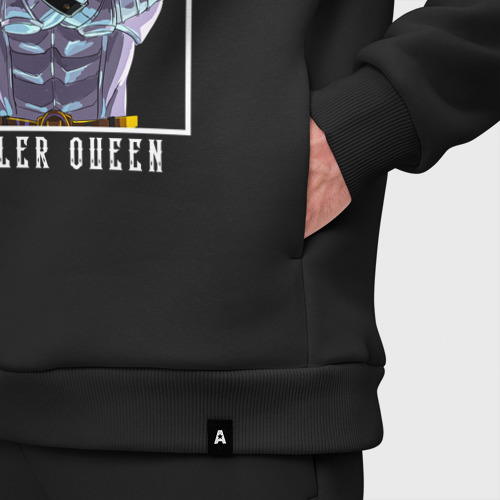 Мужской костюм oversize хлопок с принтом Killer Queen anime, фото #4