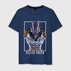 Мужская футболка хлопок Killer Queen anime
