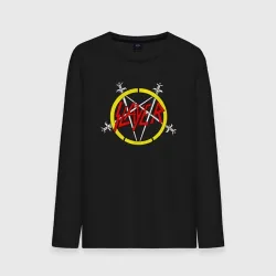 Мужской лонгслив хлопок Slayer rock music