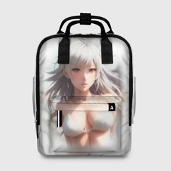 Женский рюкзак 3D Аниме девушка красивая