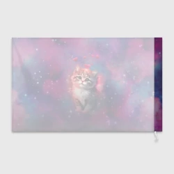 Флаг 3D Космически котенок - фото 2