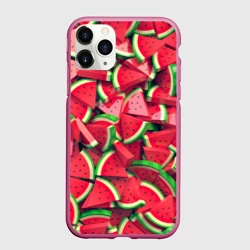 Чехол для iPhone 11 Pro матовый Попробуй арбуз