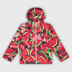 Женская ветровка 3D Попробуй арбуз