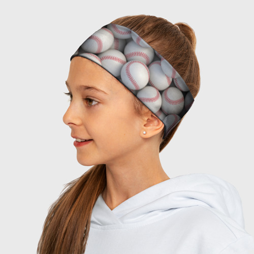 Повязка на голову 3D Бейсбольные мячи - фото 8