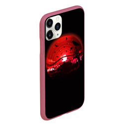 Чехол для iPhone 11 Pro Max матовый Кружащие вороны - фото 2