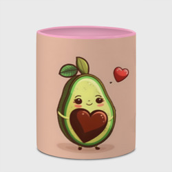 Кружка с полной запечаткой Влюбленная авокадо - парные - фото 2