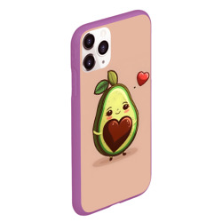 Чехол для iPhone 11 Pro Max матовый Влюбленная авокадо - парные - фото 2