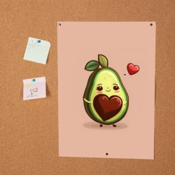 Постер Влюбленная авокадо - парные - фото 2