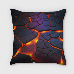Подушка 3D Неоновая лава - течение