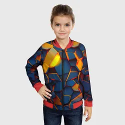 Детский бомбер 3D Плитки со свечением - фото 2