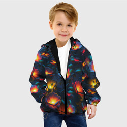 Детская куртка 3D Светящиеся цветы - фото 2