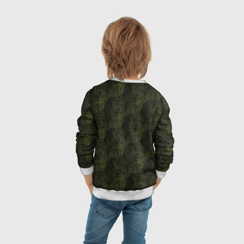 Детский свитшот 3D Руслан камуфляж, цвет 3D печать - фото 6