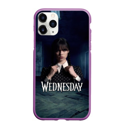 Чехол для iPhone 11 Pro Max матовый Wednesday dark