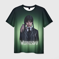 Wednesday green – Мужская футболка 3D с принтом купить со скидкой в -26%