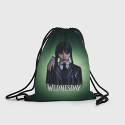 Рюкзак-мешок 3D Wednesday green