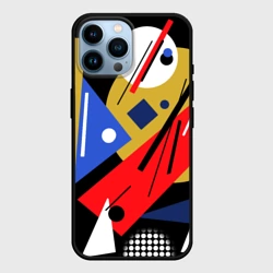 Чехол для iPhone 14 Pro Max Абстракция в стиле супрематизм