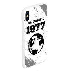 Чехол для iPhone XS Max матовый На Земле с 1977: краска на светлом - фото 2