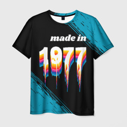 Made in 1977: liquid art – Мужская футболка 3D с принтом купить со скидкой в -26%