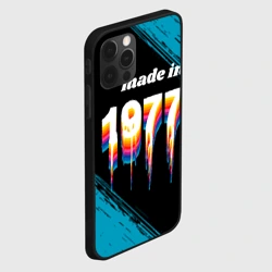 Чехол для iPhone 12 Pro Max Made in 1977: liquid art - фото 2