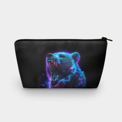 Косметичка 3D Свирепый неоновый медведь