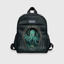 Детский рюкзак 3D Морское чудовище