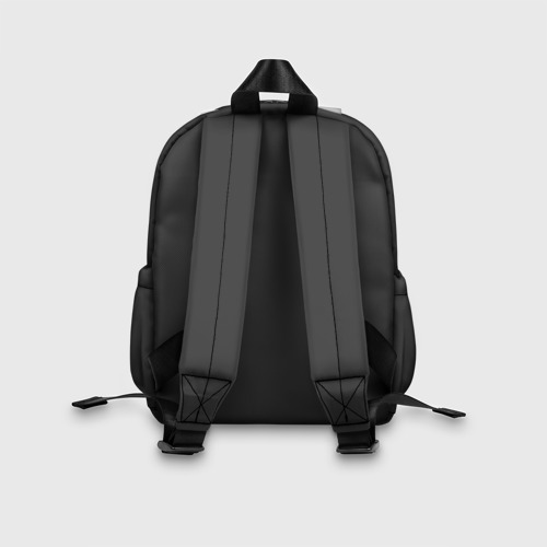 Детский рюкзак 3D с принтом Wake up, вид сзади #2