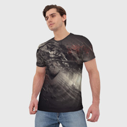 Мужская футболка 3D Космический взрыв - фото 2