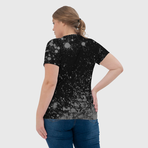 Женская футболка 3D На Земле с 1992: краска на темном, цвет 3D печать - фото 7