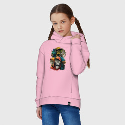 Детское худи Oversize хлопок Уличные коты - фото 2