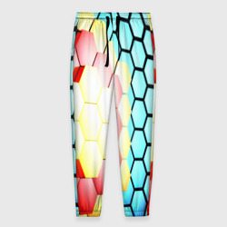 Мужские брюки 3D Shape abstract color