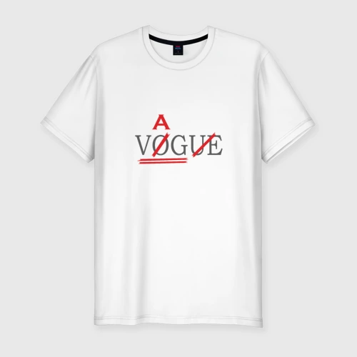 Мужская футболка хлопок Slim Vag not Vogue
