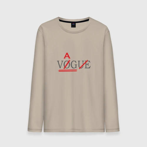 Мужской лонгслив хлопок Vag not Vogue