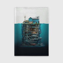 Обложка для автодокументов Подводный дом