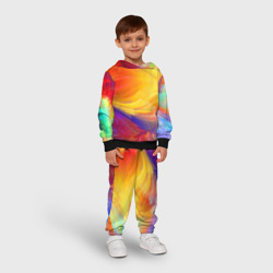 Детский костюм с толстовкой 3D Бесконечные краски - фото 2
