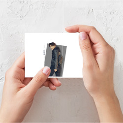 Открытка с принтом Чжи Чан Ук - Хилер для любого человека, вид спереди №2. Цвет основы: белый