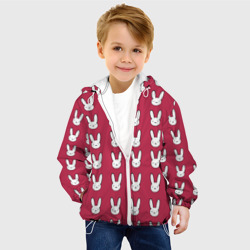 Детская куртка 3D Bunny Pattern red - фото 2