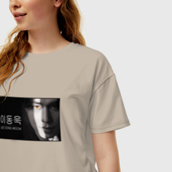 Женская футболка хлопок Oversize Ли Дон Ук - Кумихо - фото 2