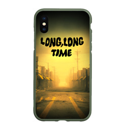 Чехол для iPhone XS Max матовый Long Long time из сериала The Last of Us