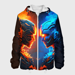 Мужская куртка 3D Битва двух огней