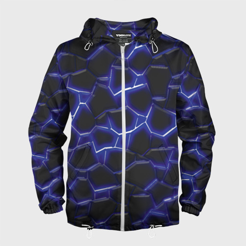 Мужская толстовка 3d Blue XXS