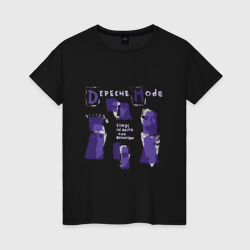 Женская футболка хлопок Depeche Mode songs of faith and devotion