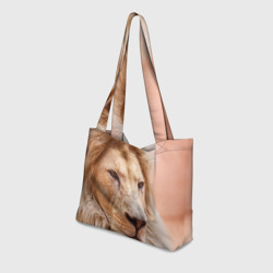 Пляжная сумка 3D Мудрый лев - фото 2