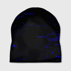 Шапка 3D Абстрактный цифровой фон