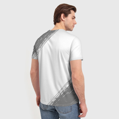 Мужская футболка 3D с принтом Менеджер и этим все сказано: на светлом, вид сзади #2
