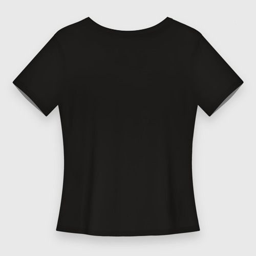 Женская футболка 3D Slim Волки инь-янь луна, цвет 3D печать - фото 2