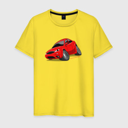 Мужская футболка хлопок Машинка Ford Mondeo
