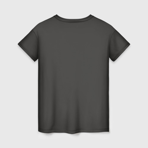 Женская футболка 3D с принтом Делу время, вид сзади #1