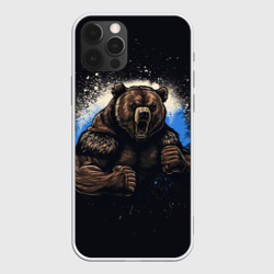 Чехол для iPhone 12 Pro Сильный медведь