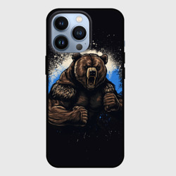 Чехол для iPhone 13 Pro Сильный медведь
