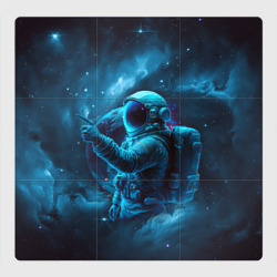 Магнитный плакат 3Х3 An astronaut in blue space